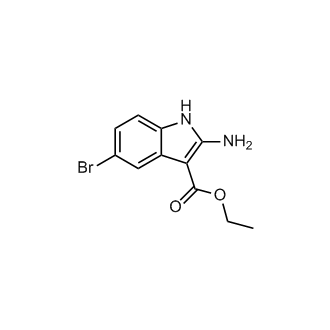 Ethyl 2-amino-5-bromo-1H-indole-3-carboxylate