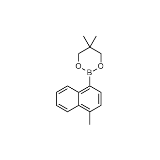 5,5-Dimethyl-2-(4-methylnaphthalen-1-yl)-1,3,2-dioxaborinane
