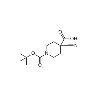 1-(tert-Butoxycarbonyl)-4-cyanopiperidine-4-carboxylic acid