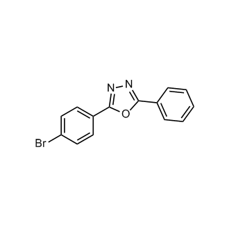 2-(4-Bromophenyl)-5-phenyl-1,3,4-oxadiazole