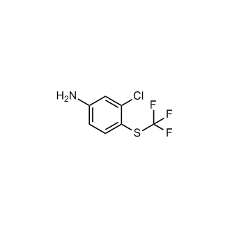 3-Chloro-4-((trifluoromethyl)thio)aniline