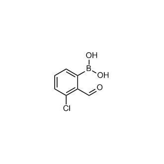 (3-Chloro-2-formylphenyl)boronic acid