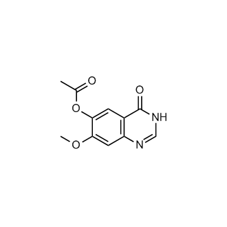 7-Methoxy-4-oxo-3,4-dihydroquinazolin-6-yl acetate