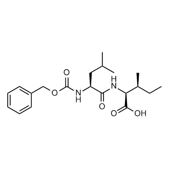 (2S,3S)-2-((S)-2-(((Benzyloxy)carbonyl)amino)-4-methylpentanamido)-3-methylpentanoic acid