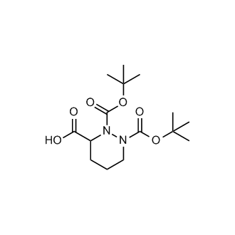 1,2-Bis(tert-butoxycarbonyl)hexahydropyridazine-3-carboxylic acid