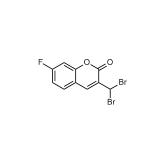 3-(Dibromomethyl)-7-fluoro-2H-chromen-2-one