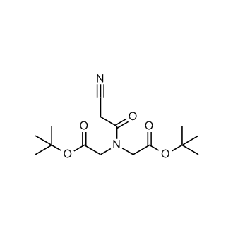 Di-tert-butyl 2,2'-((2-cyanoacetyl)azanediyl)diacetate