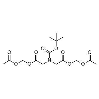 Bis(acetoxymethyl) 2,2'-((tert-butoxycarbonyl)azanediyl)diacetate