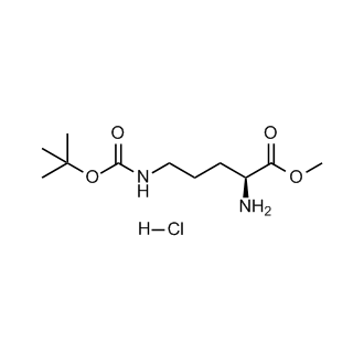 Methyl (S)-2-amino-5-((tert-butoxycarbonyl)amino)pentanoate hydrochloride