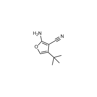 2-Amino-4-tert-butyl-3-furonitrile