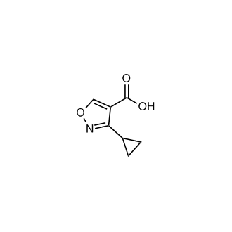 3-Cyclopropyl-1,2-oxazole-4-carboxylic acid