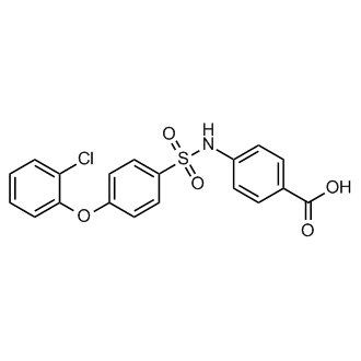 4-((4-(2-Chlorophenoxy)phenyl)sulfonamido)benzoic acid