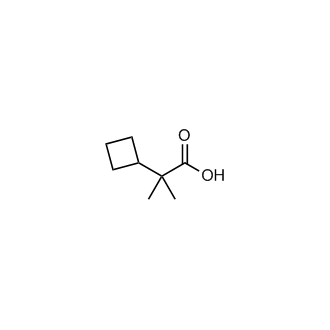 2-Cyclobutyl-2-methylpropanoic acid