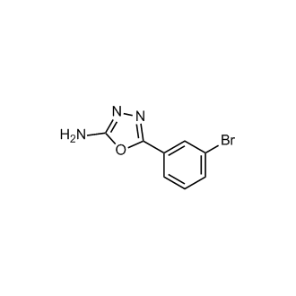 5-(3-Bromophenyl)-1,3,4-oxadiazol-2-amine