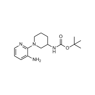 tert-Butyl (1-(3-aminopyridin-2-yl)piperidin-3-yl)carbamate