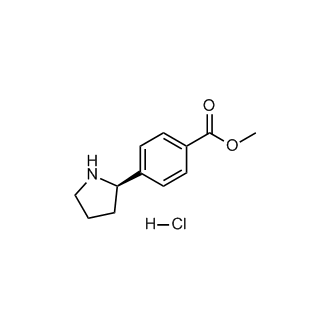 Methyl (R)-4-(pyrrolidin-2-yl)benzoate hydrochloride