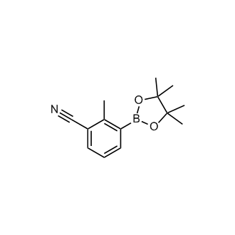 2-Methyl-3-(4,4,5,5-tetramethyl-1,3,2-dioxaborolan-2-yl)benzonitrile