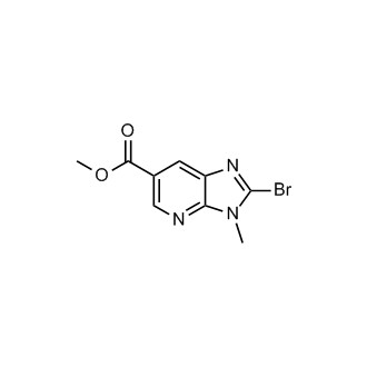 Methyl 2-bromo-3-methyl-3H-imidazo[4,5-b]pyridine-6-carboxylate