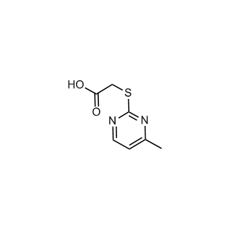 2-((4-Methylpyrimidin-2-yl)thio)acetic acid