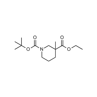 1-(tert-Butyl) 3-ethyl 3-methylpiperidine-1,3-dicarboxylate