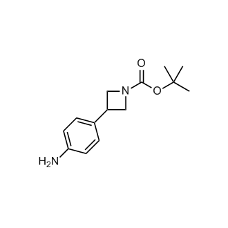 tert-Butyl 3-(4-aminophenyl)azetidine-1-carboxylate