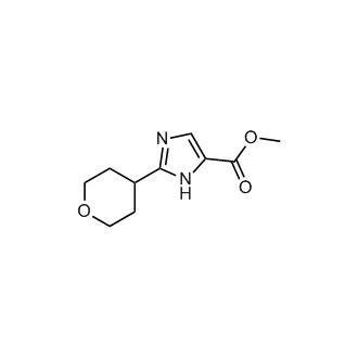 Methyl 2-(tetrahydro-2H-pyran-4-yl)-1H-imidazole-5-carboxylate