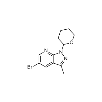 5-Bromo-3-methyl-1-(tetrahydro-2H-pyran-2-yl)-1H-pyrazolo[3,4-b]pyridine