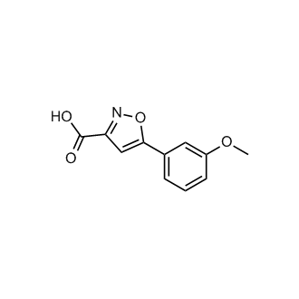 5-(3-Methoxyphenyl)isoxazole-3-carboxylic acid