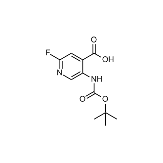 5-((tert-Butoxycarbonyl)amino)-2-fluoroisonicotinic acid