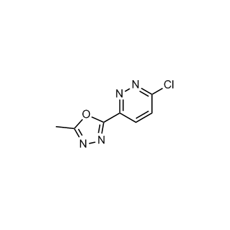 2-(6-Chloropyridazin-3-yl)-5-methyl-1,3,4-oxadiazole