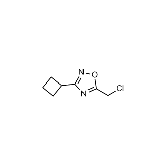 5-(Chloromethyl)-3-cyclobutyl-1,2,4-oxadiazole