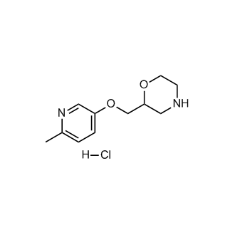 2-(((6-Methylpyridin-3-yl)oxy)methyl)morpholine hydrochloride