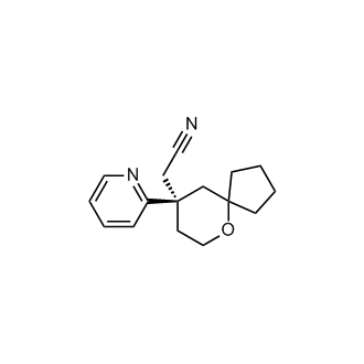 (R)-2-(9-(Pyridin-2-yl)-6-oxaspiro[4.5]decan-9-yl)acetonitrile
