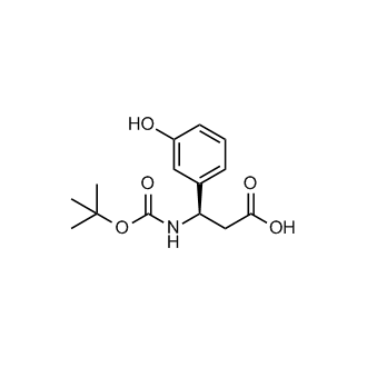 (R)-3-((tert-Butoxycarbonyl)amino)-3-(3-hydroxyphenyl)propanoic acid