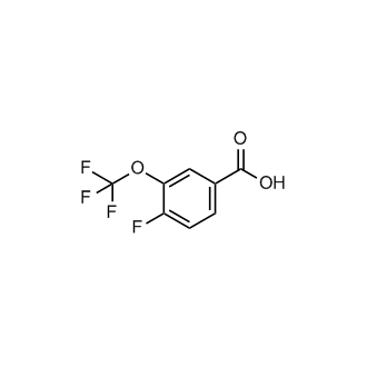 4-Fluoro-3-(trifluoromethoxy)benzoic acid