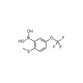 (2-(Methylthio)-5-(trifluoromethoxy)phenyl)boronic acid