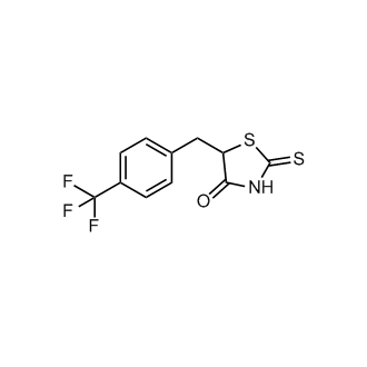 2-Thioxo-5-(4-(trifluoromethyl)benzyl)thiazolidin-4-one