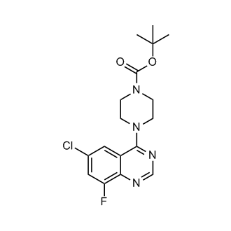 tert-Butyl 4-(6-chloro-8-fluoroquinazolin-4-yl)piperazine-1-carboxylate