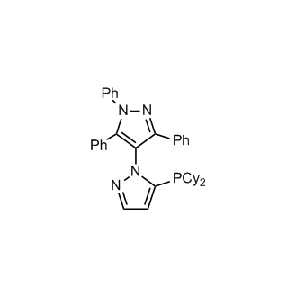 5-(Dicyclohexylphosphino)-1',3',5'-triphenyl-[1,4']-bi-1H-pyrazole