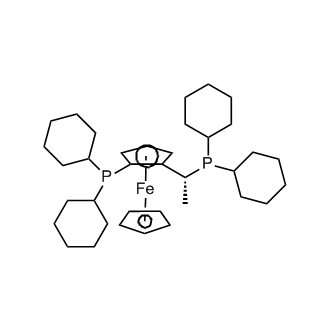 (S)-(+)-1-[(R)-2-(Dicyclohexylphosphino)ferrocenyl]ethyldicyclohexylphosphine