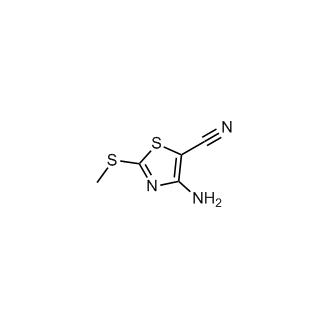 4-Amino-2-(methylthio)thiazole-5-carbonitrile