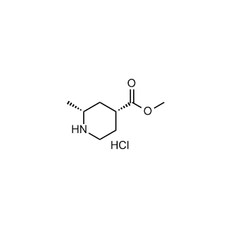 (2R,4R)-Methyl 2-methylpiperidine-4-carboxylate hydrochloride