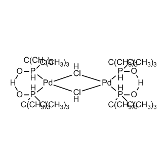 Dihydrogen Di-μ-chlorotetrakis(di-tert-butylphosphinito)dipalladate