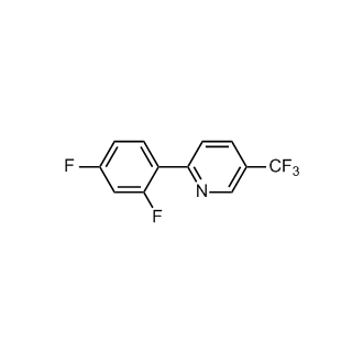 2-(2,4-Difluorophenyl)-5-(trifluoromethyl)pyridine