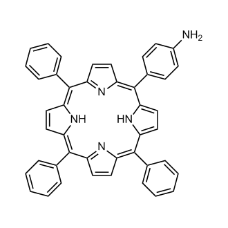 5-(4-Aminophenyl)-10,15,20-tris(phenyl)porphyrin