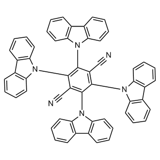 2,3,5,6-Tetrakis(carbazol-9-yl)-1,4-dicyanobenzene