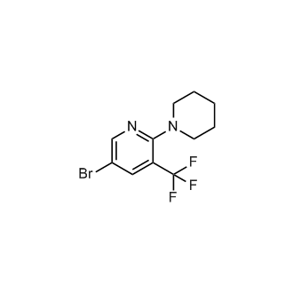5-Bromo-2-(piperidin-1-yl)-3-(trifluoromethyl)pyridine