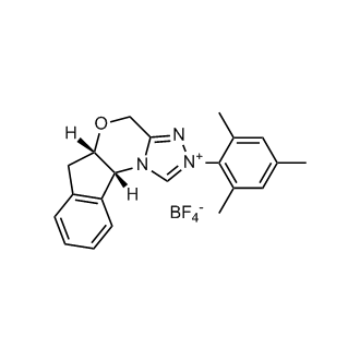 (5aS,10bR)-2-Mesityl-5a,10b-dihydro-4H,6H-indeno[2,1-b][1,2,4]triazolo[4,3-d][1,4]oxazin-2-ium tetrafluoroborate