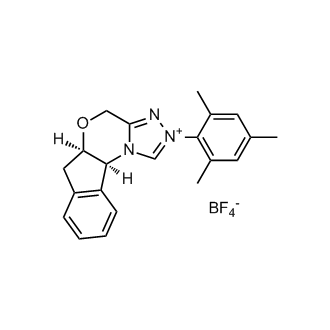 (5aR,10bS)-2-Mesityl-5a,10b-dihydro-4H,6H-indeno[2,1-b][1,2,4]triazolo[4,3-d][1,4]oxazin-2-iumtetrafluoroborate