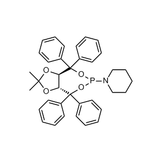 1-[(3aR,8aR)-Tetrahydro-2,2-dimethyl-4,4,8,8-tetraphenyl-1,3-dioxolo[4,5-e][1,3,2]dioxaphosphepin-6-yl]piperidine